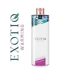 EXOTIQ Warming Natural Massage Öl (Body To Body) 500 ml